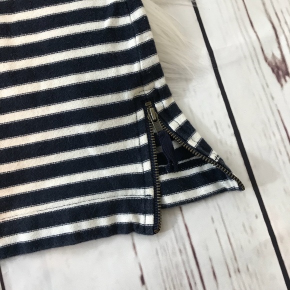 Loft large blue and white striped blouse - Picture 2 of 7